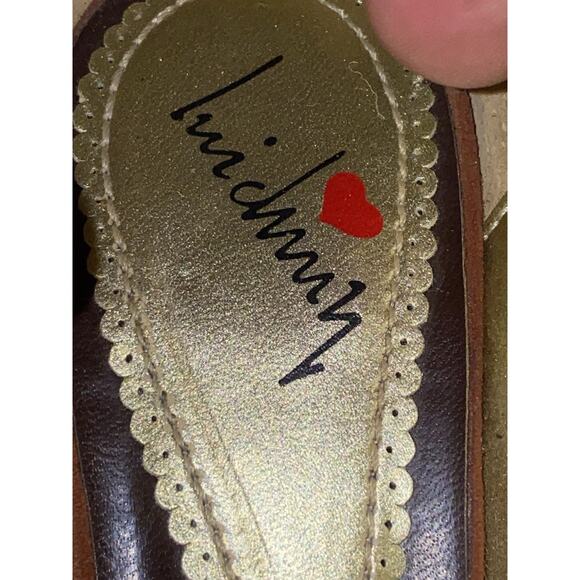 Luichiny Brown SUEDE High Heel Size 8M Brown Made In Brazil VTG Vintage - Picture 7 of 7